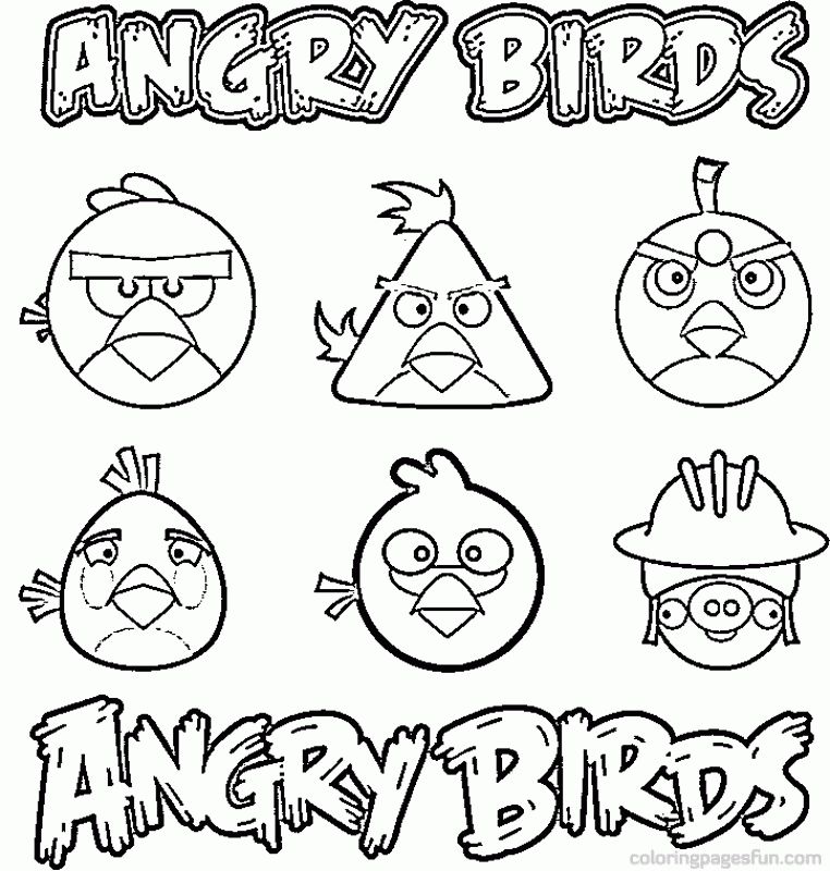 [Mais procurados] Desenho Para Colorir Angry Birds Transformers