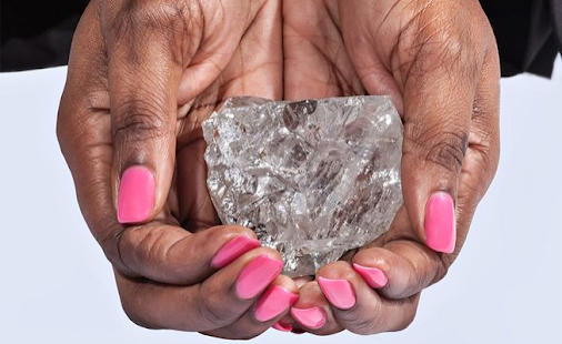 The largest diamond in 100 years weighing 1,111 carats, which was discovered in Botswana few months ...