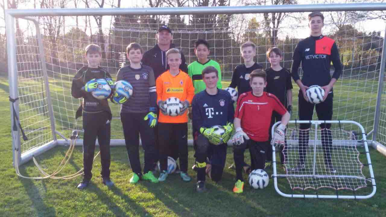 SC Melle Fussball Torwarttraining mit Stepphan Quatti Quatmann