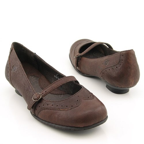 Born Shoes Women: BORN Jacci Flats Brown Womens