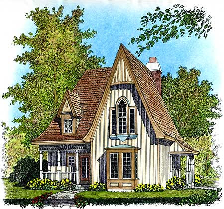 Gothic Revival Cottages | ferrebeekeeper