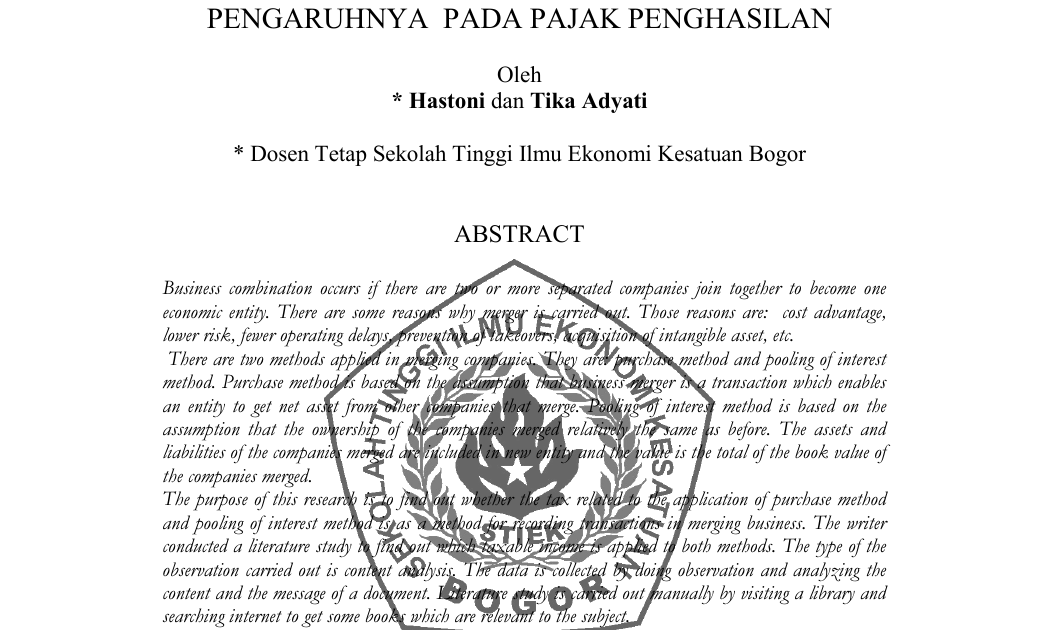 Contoh Soal Penggabungan Usaha Dengan Metode Pembelian - Contoh Soal