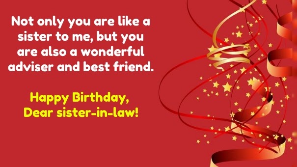 Birthday Quotes On Sister In Law - birthday quotes