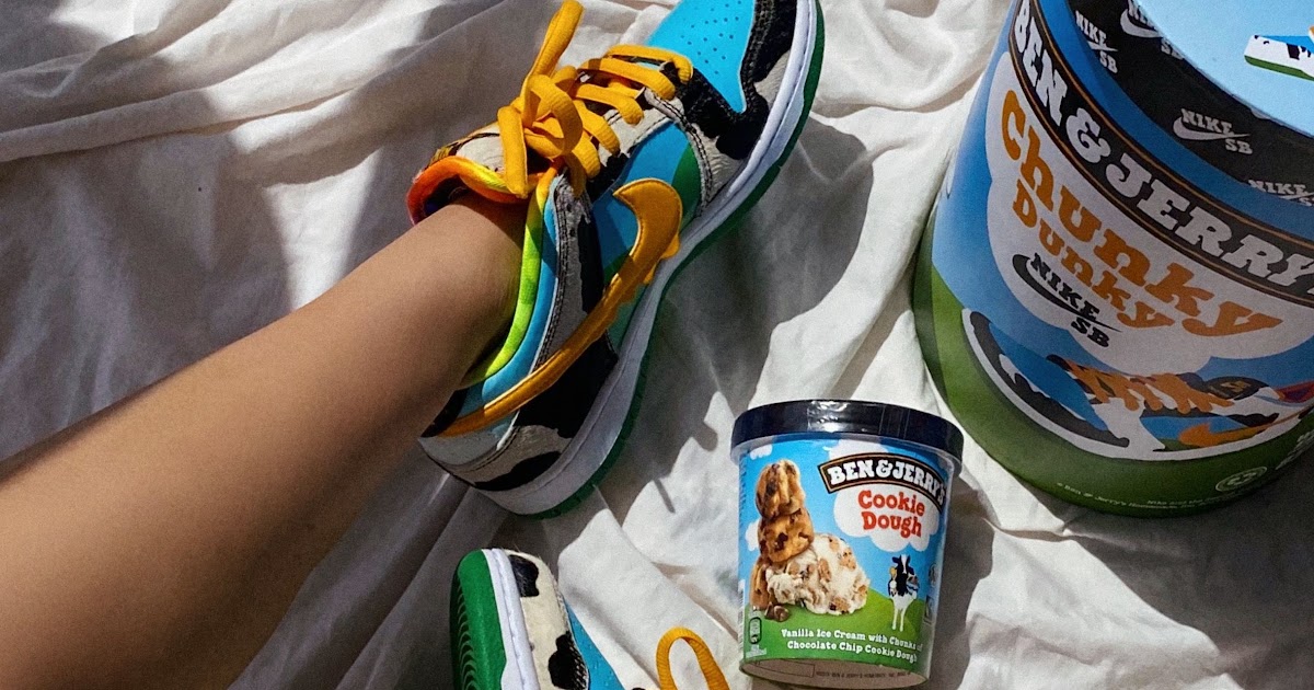 Nike Sb Dunk Ben And Jerry On Feet - SKATENUS
