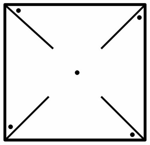 costruiamo una girandola (make pinwheel)