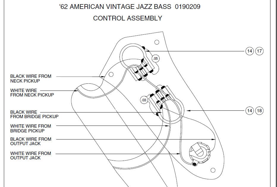 Bass Wiring Diagrams - P-Bass Style Wiring Diagram / Wiring diagram pdf