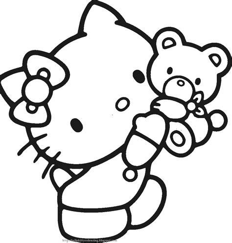 Hello Kitty Princess Printable Coloring Pages - Learn to Color