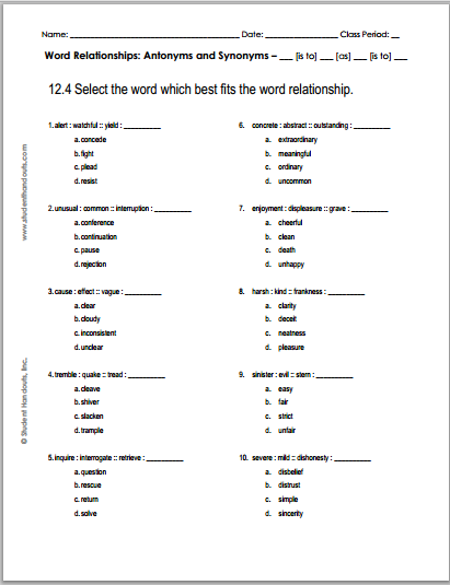 Act Grammar Practice Worksheets 38