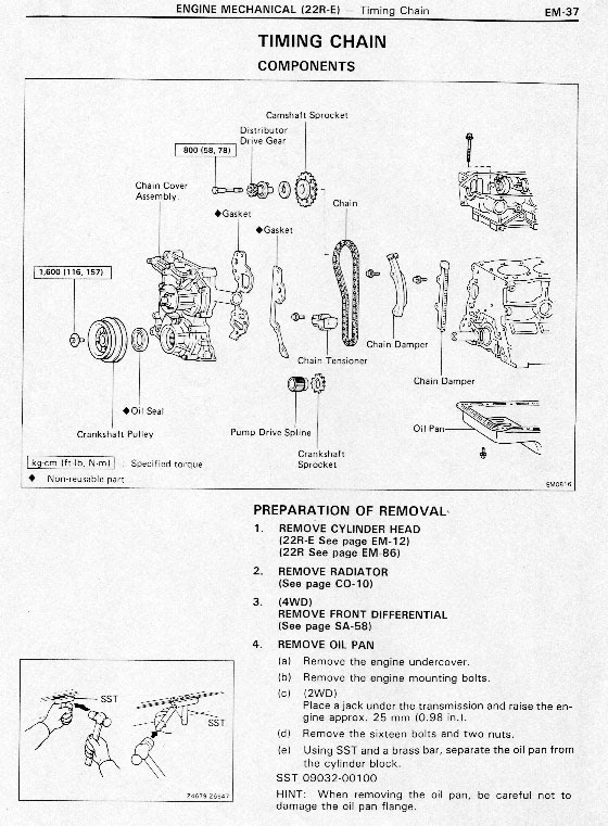 Toyotum 22r Engine Part Diagram - Complete Wiring Schemas