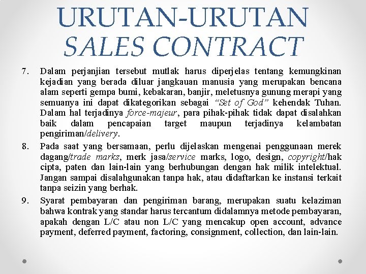 Contoh Surat Kontrak Dengan Buyer Untuk Ekspor / Cara ...