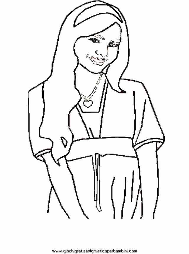 Gabriella Coloring Pages