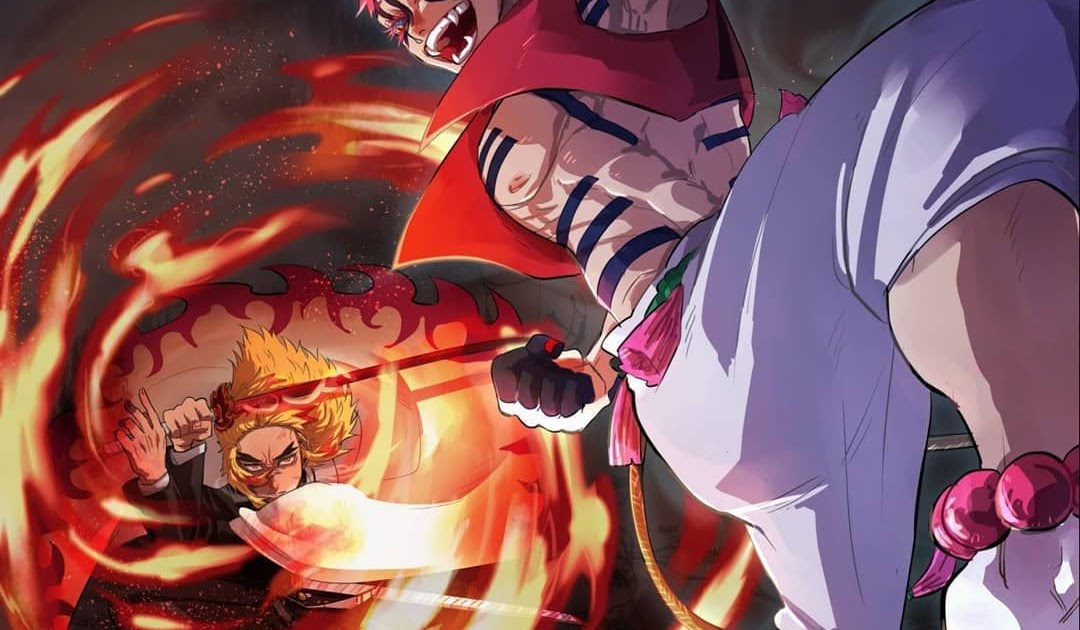 Demon Slayer Infinity Train Arc Poster - Manga