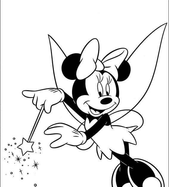 Minni Maus Malvorlage Malvorlagen Gratis