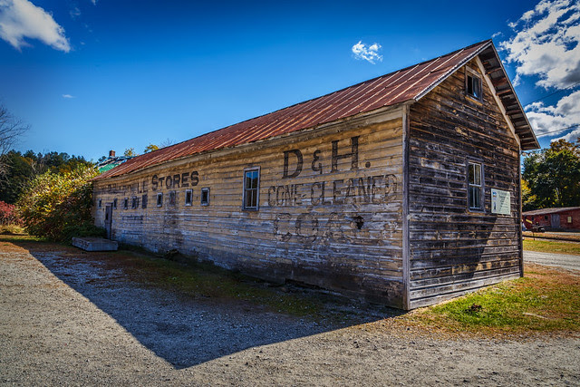 An Old Building in North Creek, NY