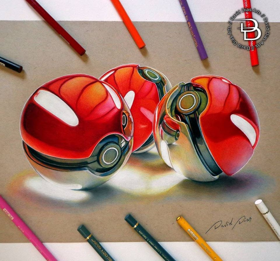 Color Pencil Drawing by David Dias Color Pencil Drawing by David Dias