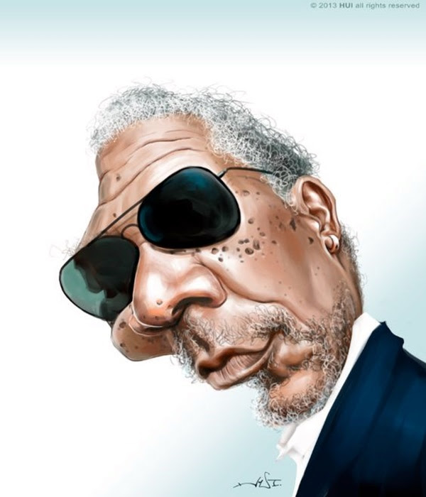 Portrait Caricatures Of Famous Peoples (36)