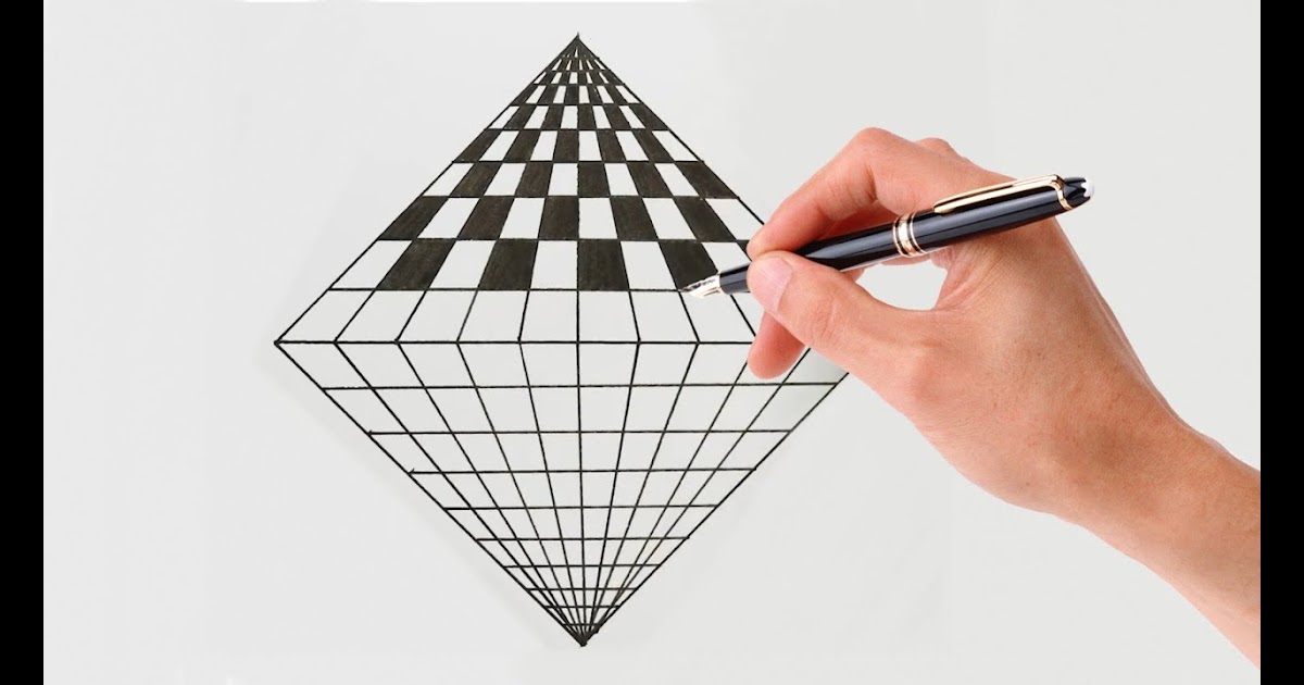 3D Step By Step Drawings - How to draw 3d Box or Cube in easy steps
