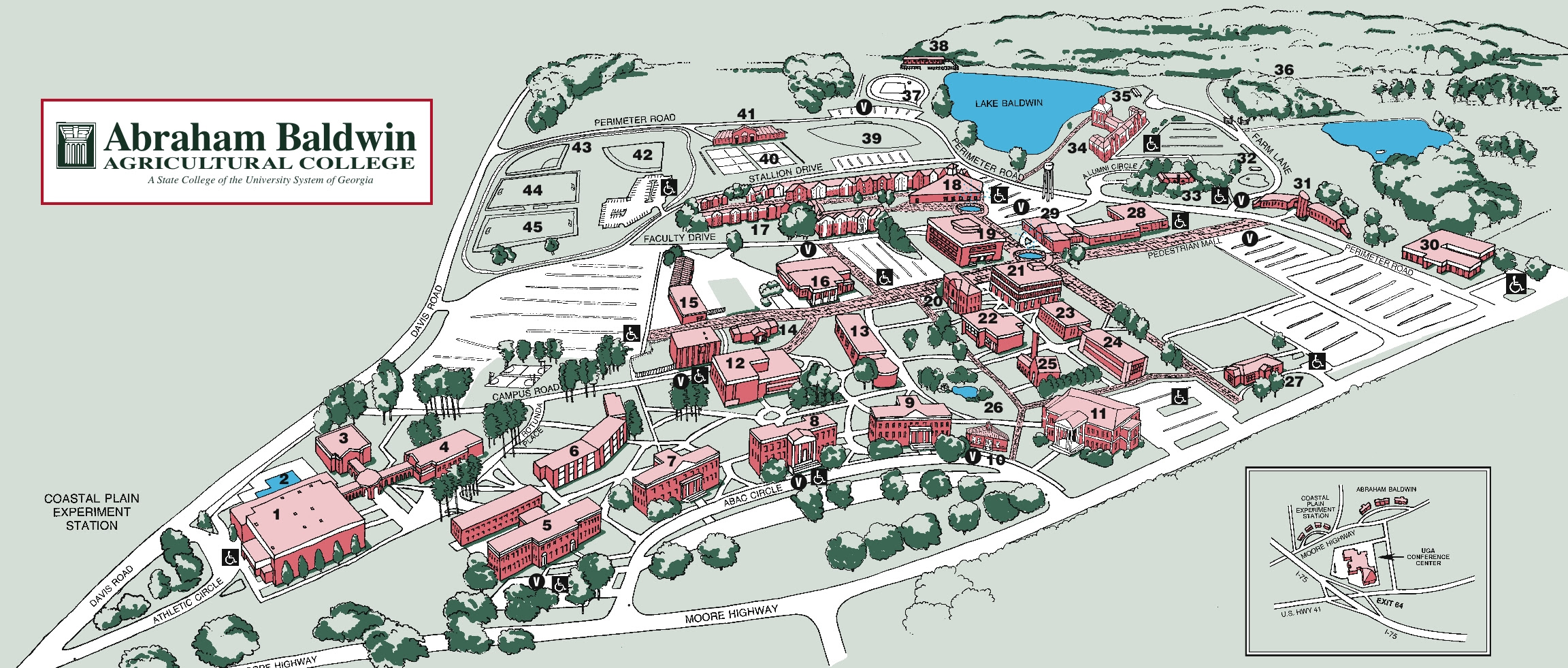 Abac Campus Map World Map Gray