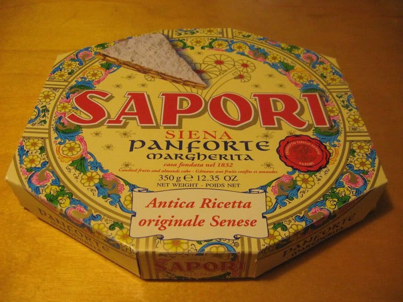 Panforte on Christmas