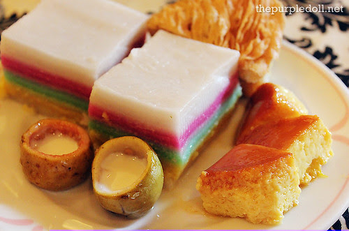 Dessert Plate at Ilustrado Restaurant