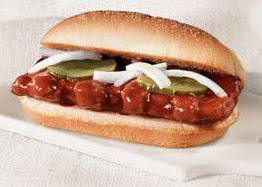I seriously love this and am ashamed of it. McRib me