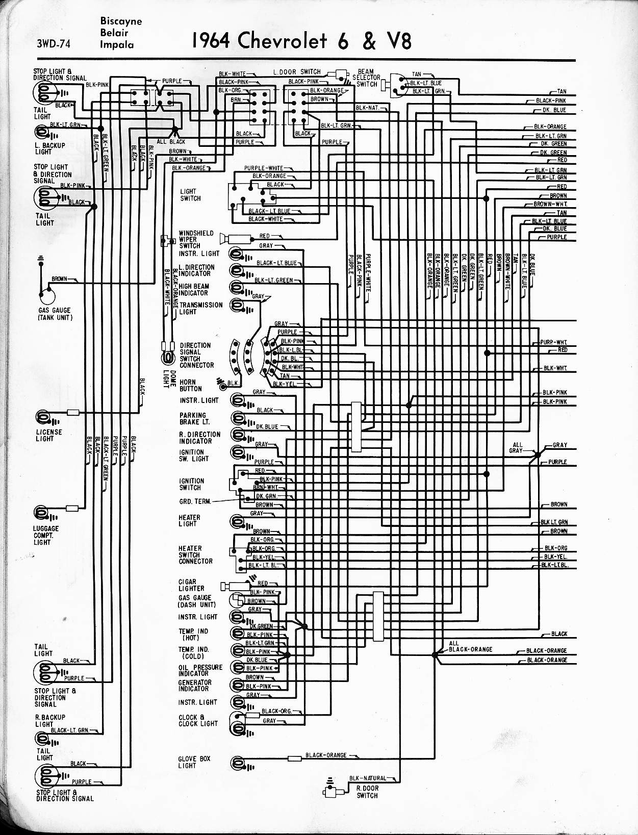1965 Chevelle Wiring Diagram - 88 Wiring Diagram