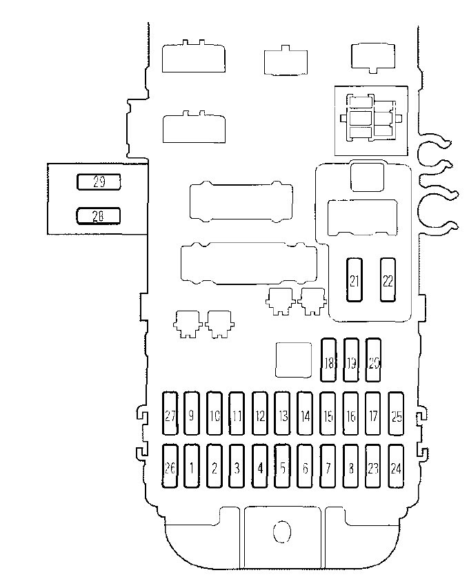 2002 Sable Fuse Diagram