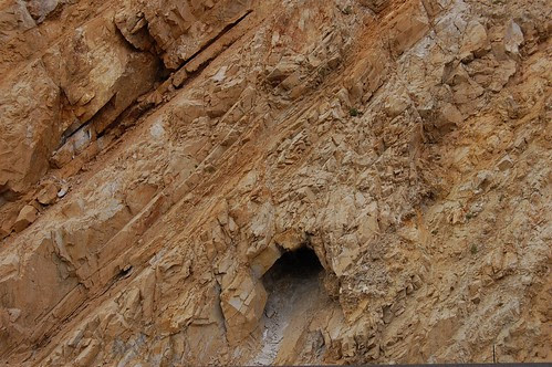 Hole in a mountain