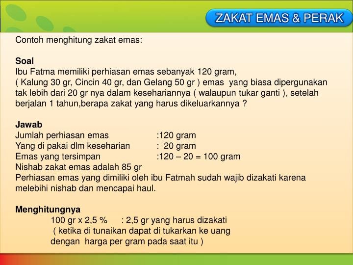 Yuk Mojok! Contoh Soal Tentang Zakat Mal