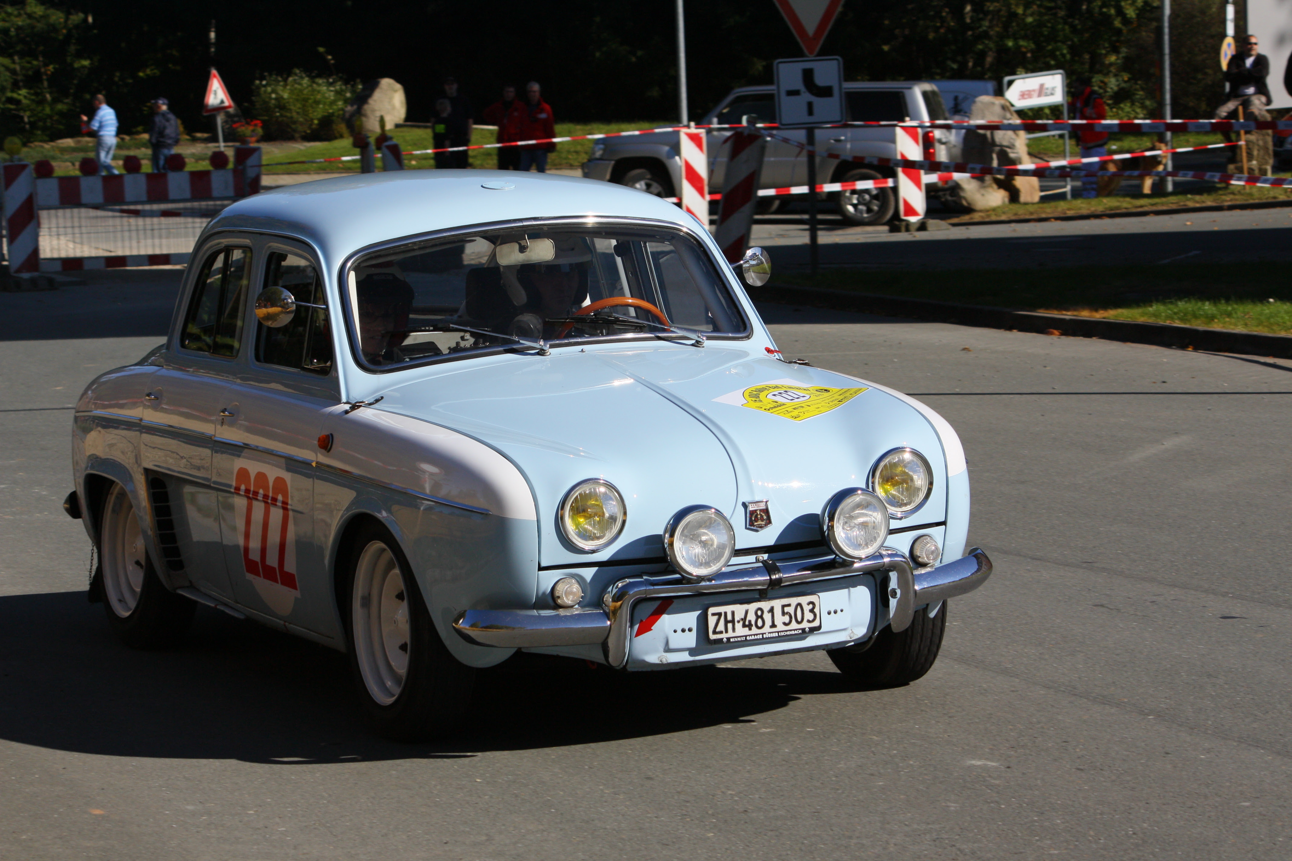 Historic Rally & Classic Race Cars Renault Dauphine (Rallye)