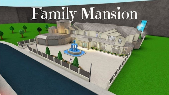 Massive Bloxburg Family Bloxburg Mansion 100k
