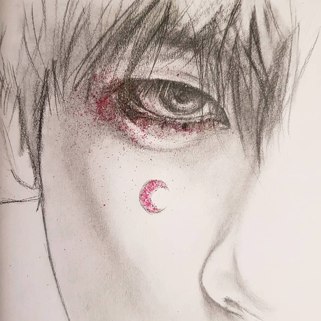 Yoongi Eye Drawing