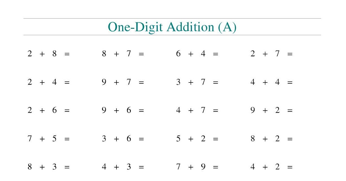 Addition To 50 Worksheets Ks1 - William Hopper's Addition Worksheets