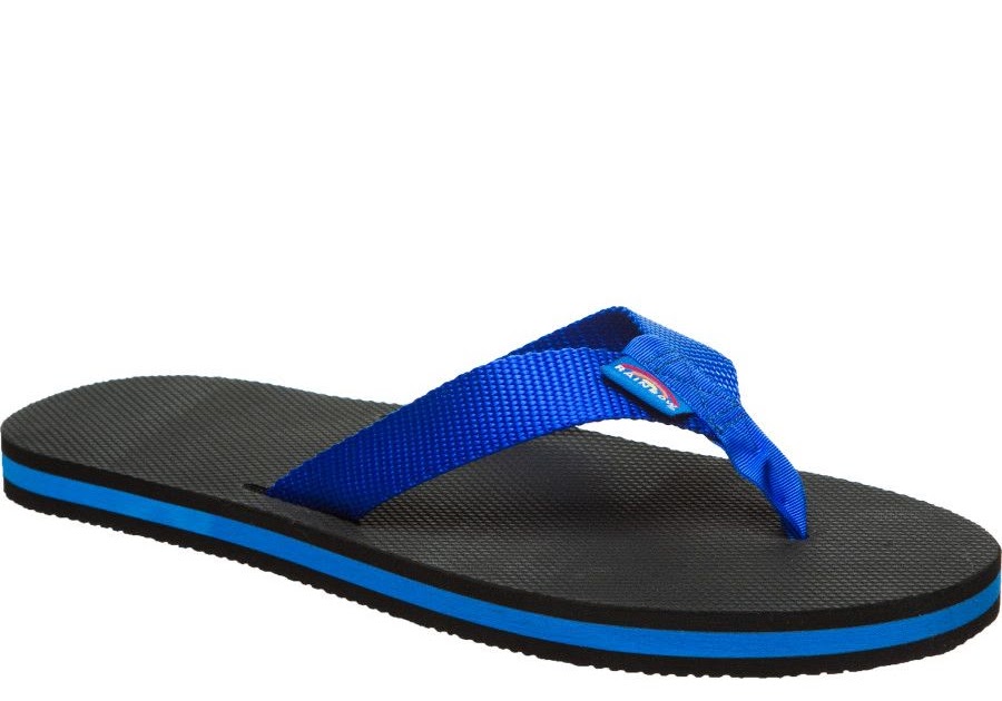 men's single layer rainbow sandals