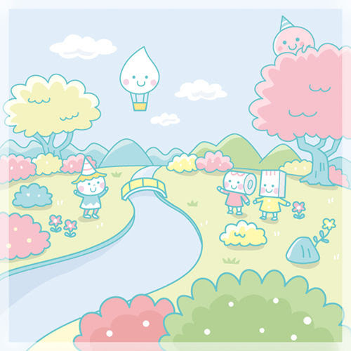 最高の春の 景色 イラスト ディズニー帝国