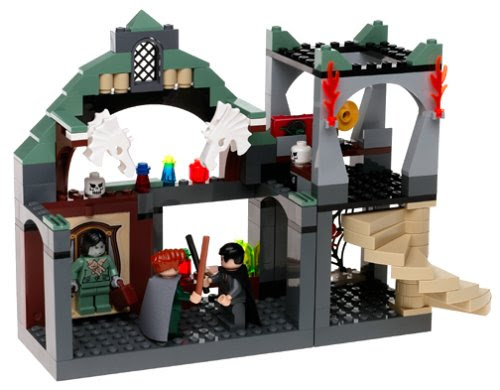 lego harry potter professor lupin's classroom