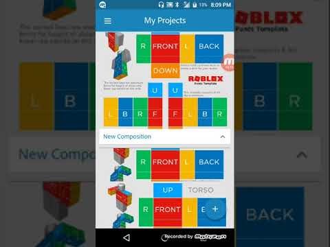 How To Make A Roblox Shirt Template On Ipad
