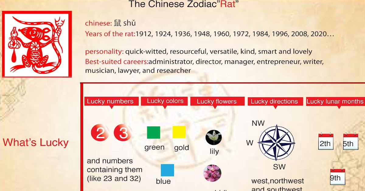 35 Chinese Astrology Rat Personality - Astrology Today