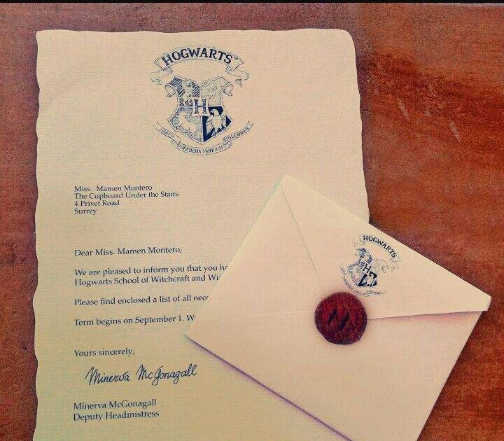 Carta De Hogwarts Personalizada Para Imprimir En Espanol 