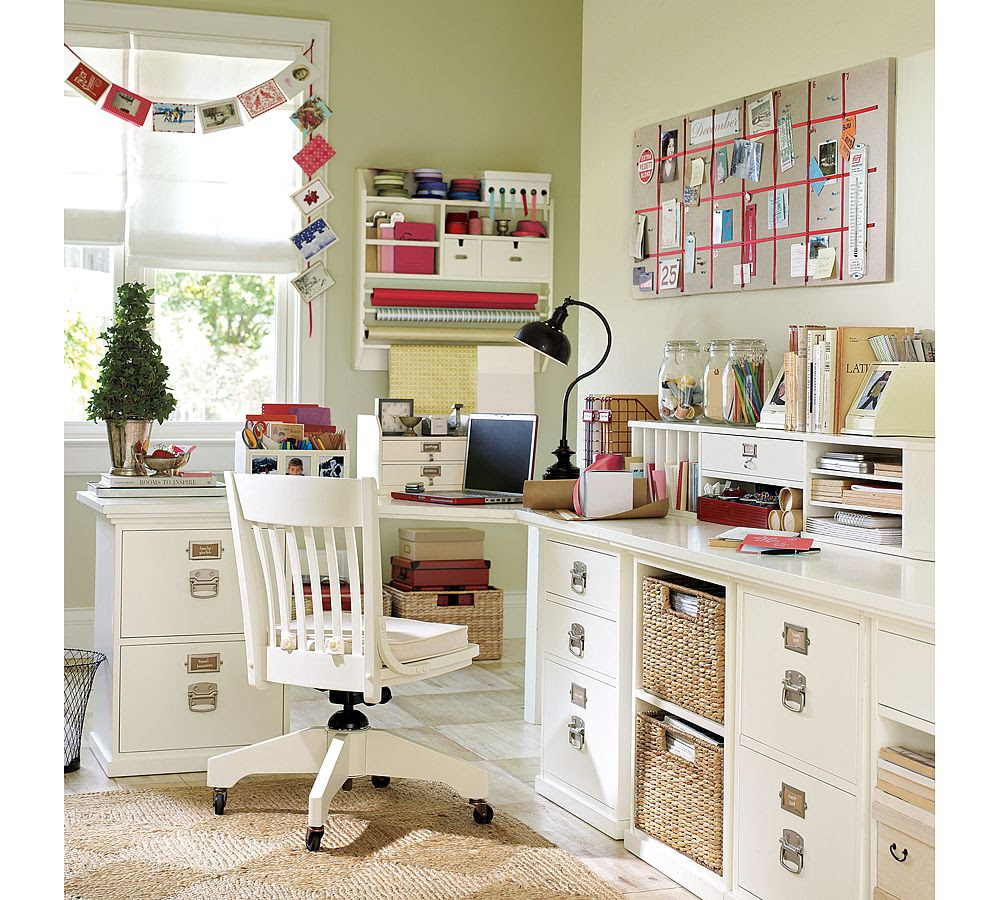 Pottery Barn Office Ideas Home Design idehomedesigndecoration