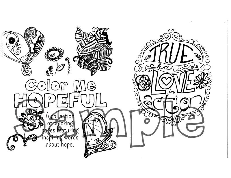 Craft With Me: Coloring Pages for a Cause
