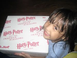 Gabie and the HP box