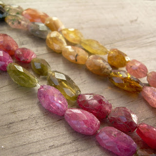 pink tourmaline nuggets