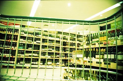 wine section from the trolley by pho-Tony