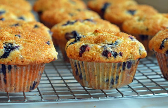 blueberry muffins