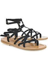 Black flat sandals for college girls | Dresses Dotcom