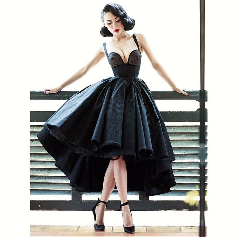 sexy little black dress off shoulder cocktail