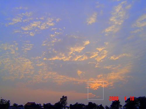 無限台南/台南機場後方農田夕陽