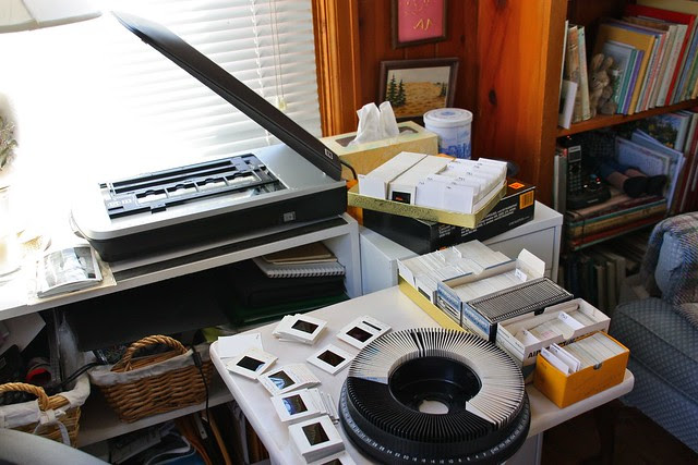 Set up for working