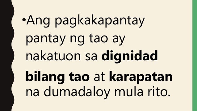 Salawikain Tungkol Sa Kahulugan Ng Dignidad